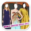 Women Chiffon Dress Suit
