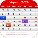 Uruguay Calendario 2016