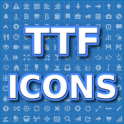 TTF Icons. Ref de Iconos Font Awesome y Glyphicons