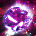 Diamond Wallpaper for Girls and Keyboard