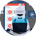 Youtube Visitor Robot