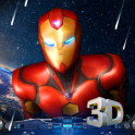 3D Iron Hero Live Wallpaper