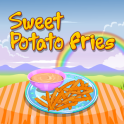 Sweet Potato Fries Cooking