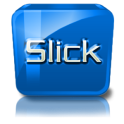 Slick Launcher Theme Blue