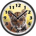 Little Tiger Clock