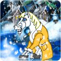 Живые обои Winter Horse 2014