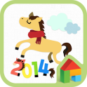 2014 Horse LINE Launcher theme