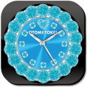 オトメ時計-アラーム世界時計　ブルーダイヤ