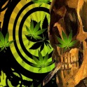 Cannabis Skull 3D LWP