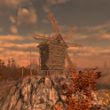 Windmill Wid 3D Free Wallpaper