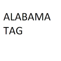 Alabama Tags