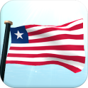 Liberia Flag 3D Free Wallpaper