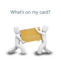 What's on my card?