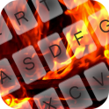 Orange Flame Keyboard Theme