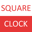 Square Clock Zooper Widget