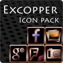 Exklusive Metall Icon Pack