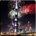 Fireworks in Dubai Video LWP
