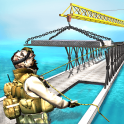 Army Truck Bridge Building 3D