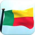 Benin Bandera 3D Gratis Fondos