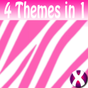 White Zebra Complete 4 Themes