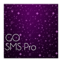 Go SMS Pro Purple&Black Theme