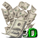 Падающие деньги 3D живые обои