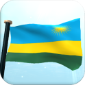 Rwanda Flag 3D Free Wallpaper