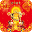 Lucky God Chinese New Year LWP