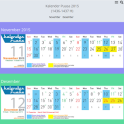 Kalender Puasa 1437H (2015-16)
