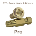 DIY Screw Heads & Drivers Pro