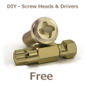 DIY Screw Heads & Drivers Free