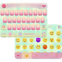 Pink Jelly iKeyboard Theme