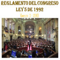 Reglamento del Congreso de Colombia-Ley 5 de 1992