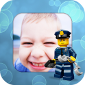 Police Toy Photo Frame