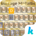 Vintage Metal Keyboard Theme