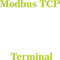 Modbus TCP terminal