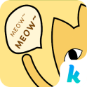 Meow Emoji Keyboard Theme 