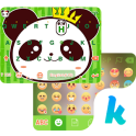 Cool Panda Keyboard Theme