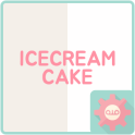 아이스크림케이크 (초코우유) - 카카오톡 테마