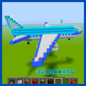 Airplane of Mine Block Craft