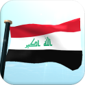 이라크 국기 3D 무료 라이브 배경화면