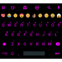 FlatB Pink Emoji Tastatur