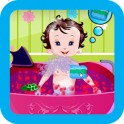 Baby Lisi Fun Bathing
