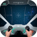 Pilot in space simulator