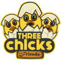 Three Chicks and Friends