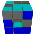3D Sliding Cube Puzzle