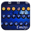 Christmas Night Emoji Keyboard