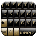 Gloss GoldBlack Emoji Teclado
