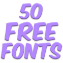 Fonts for FlipFont 50 25