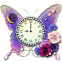 月と太陽の占い時計 -butterfly-